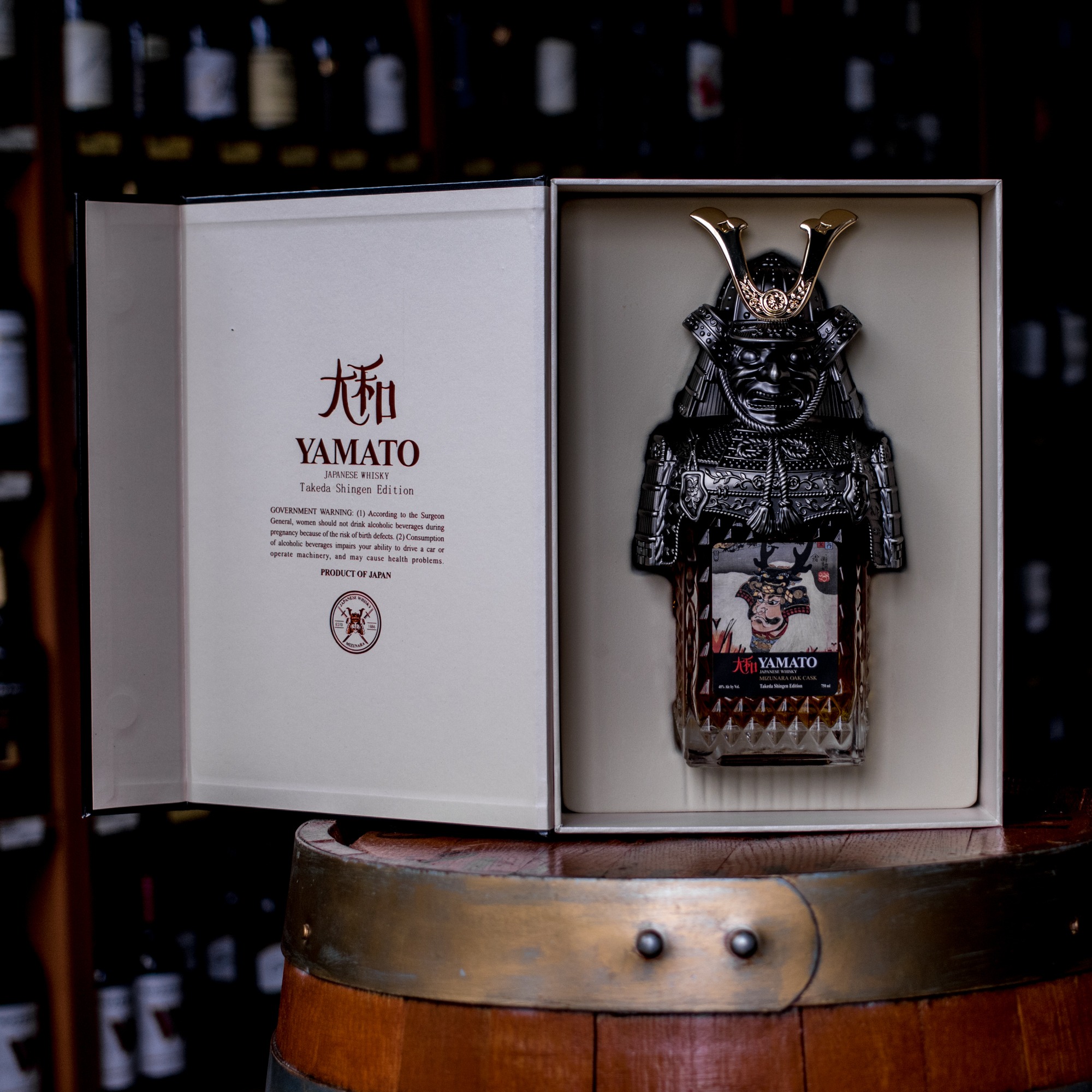 Yamato | Mizunara Oak Cask Japanese Whisky - Takeda Shingen Edition - 750ml