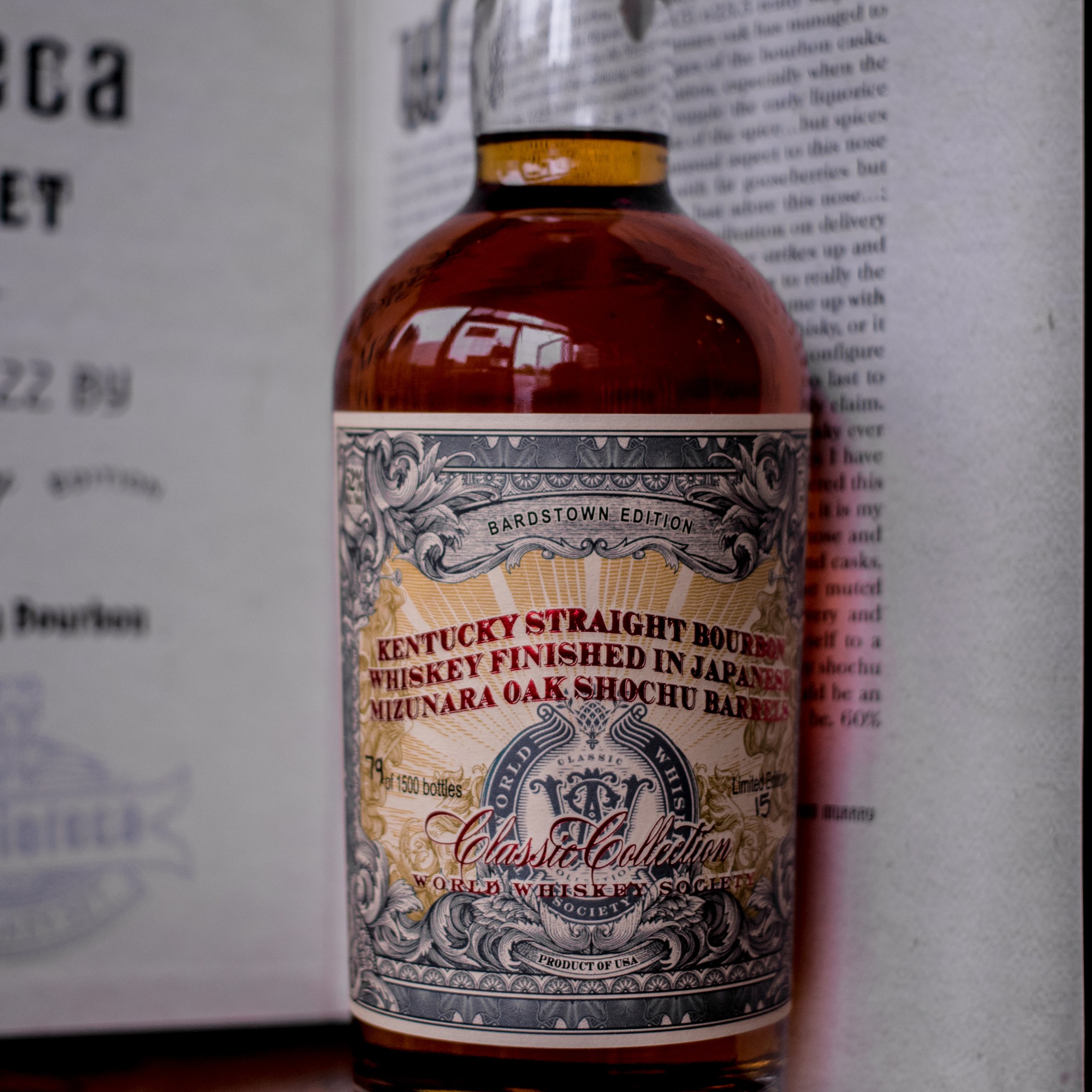 World Whiskey Society - Publioteca Vol. 2 - Bourbon  - Gift Set - 750ml