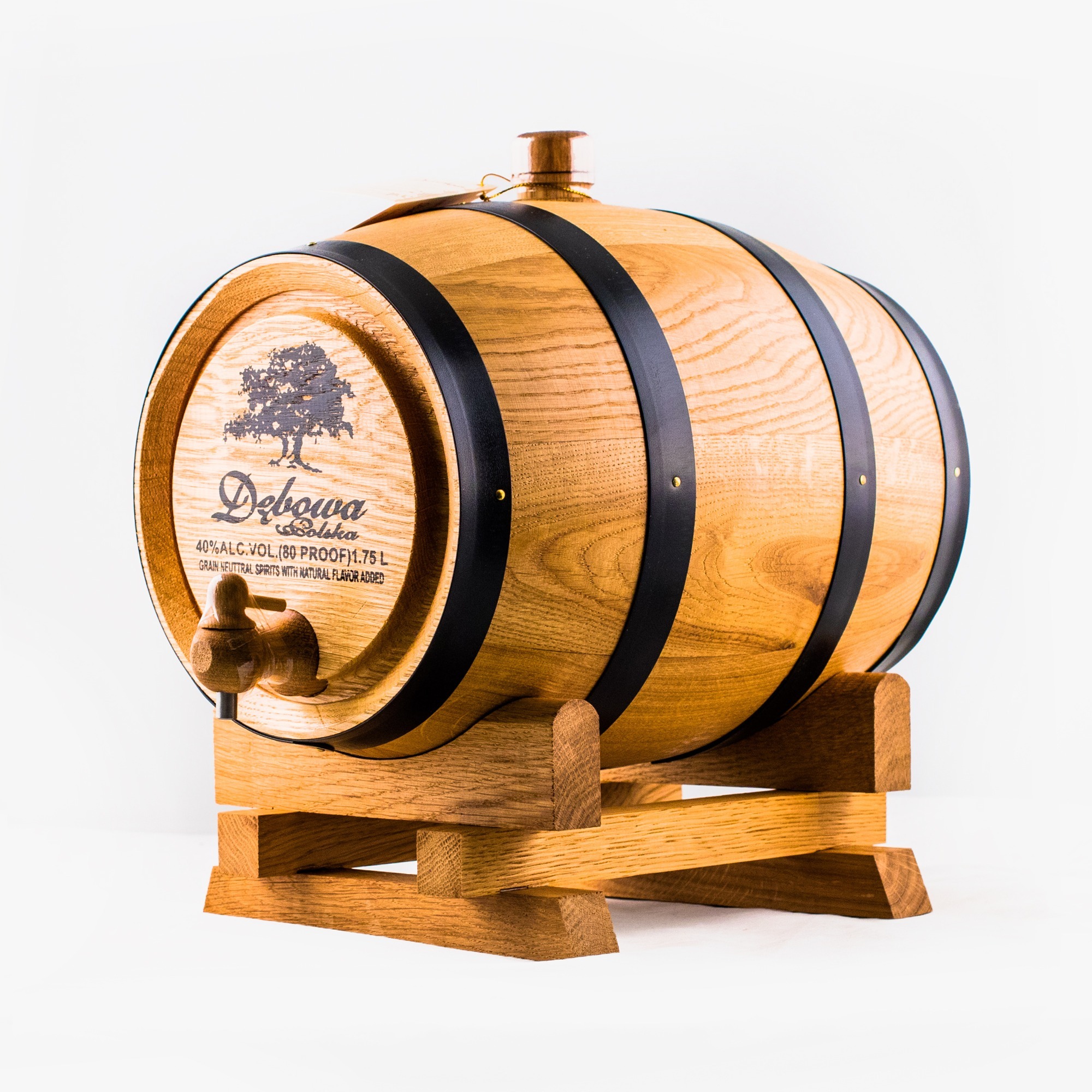 Debowa | Polska Barrel Oak Vodka - Barrel - 1.75L