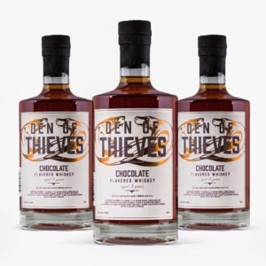 Den of Thieves | Chocolate Flavored Whiskey - Set of 3 Bottles - each: 750ml