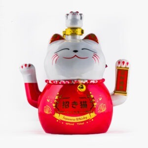 Lucky Cat - Maneki Neko - Japanese Whisky - 750ml