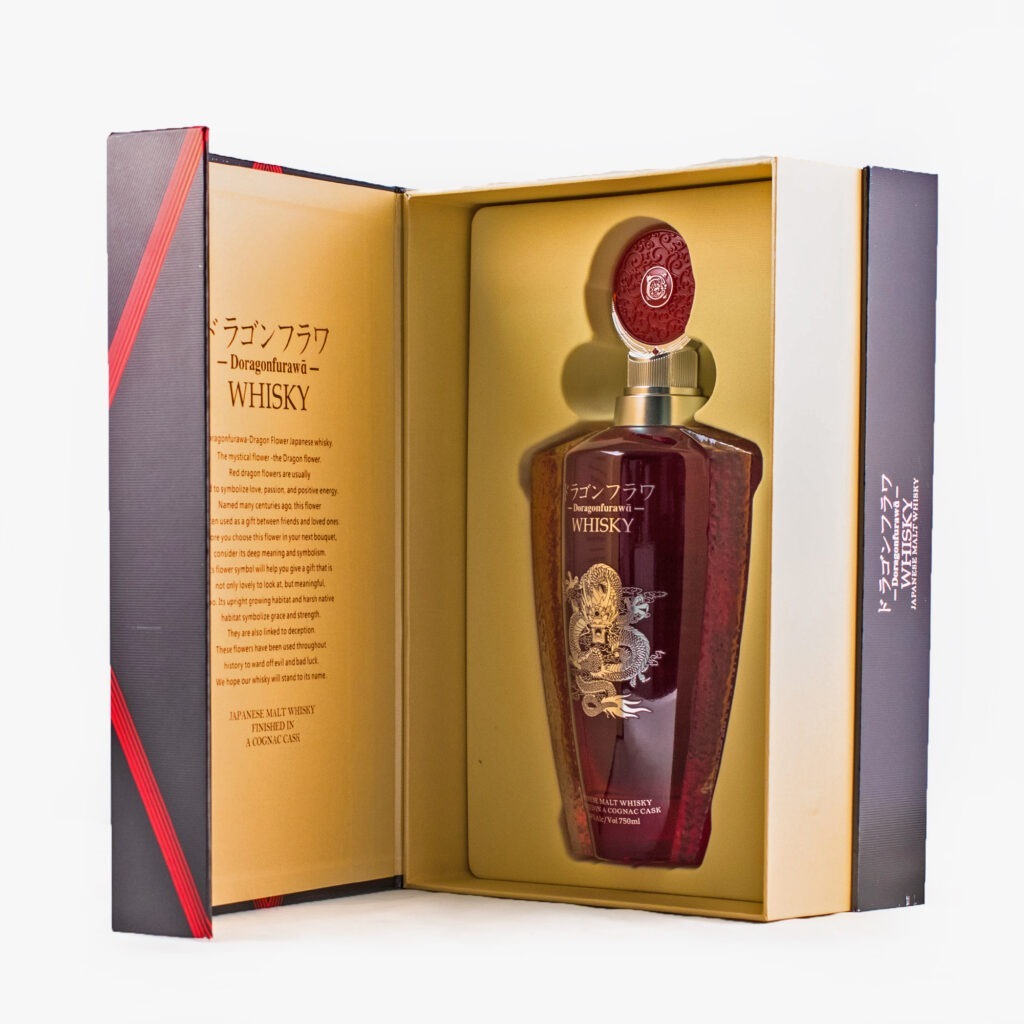 Doragonfurawa - Dragon Flower | Japanese Malt Whiskey - Finished in Cognac Cask - 750ml