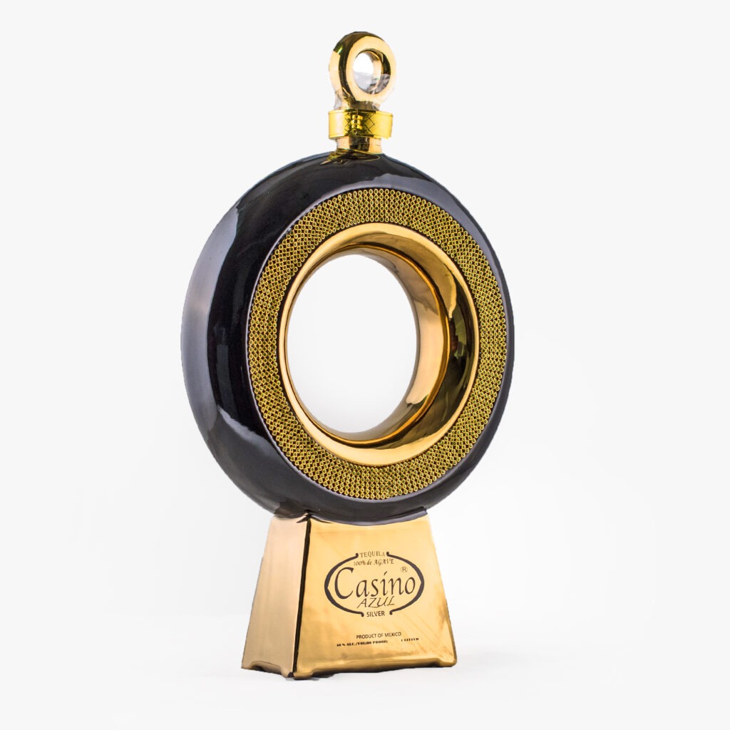 Casino Azul | Ring Tequila - Silver -  1Liter - 1000ml