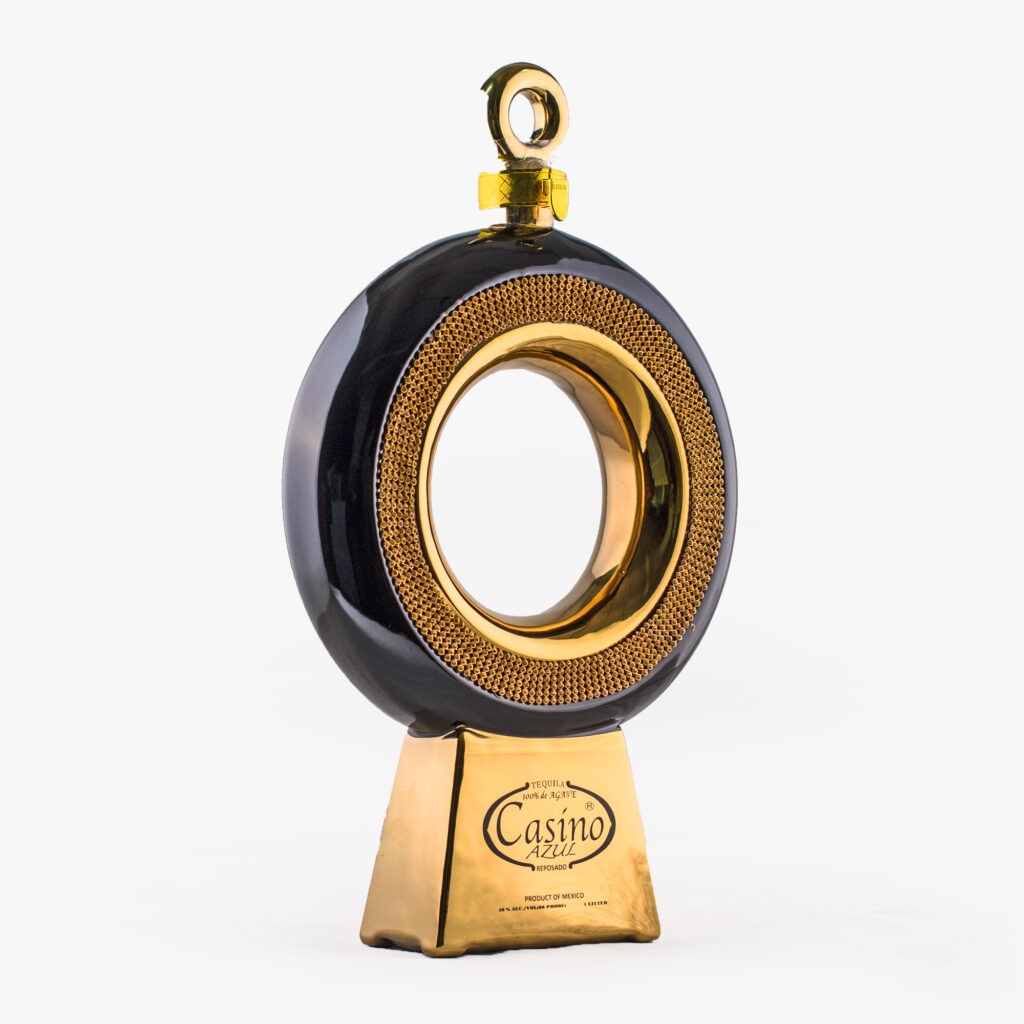 Casino Azul | Ring Tequila - Reposado -  1Liter - 1000ml