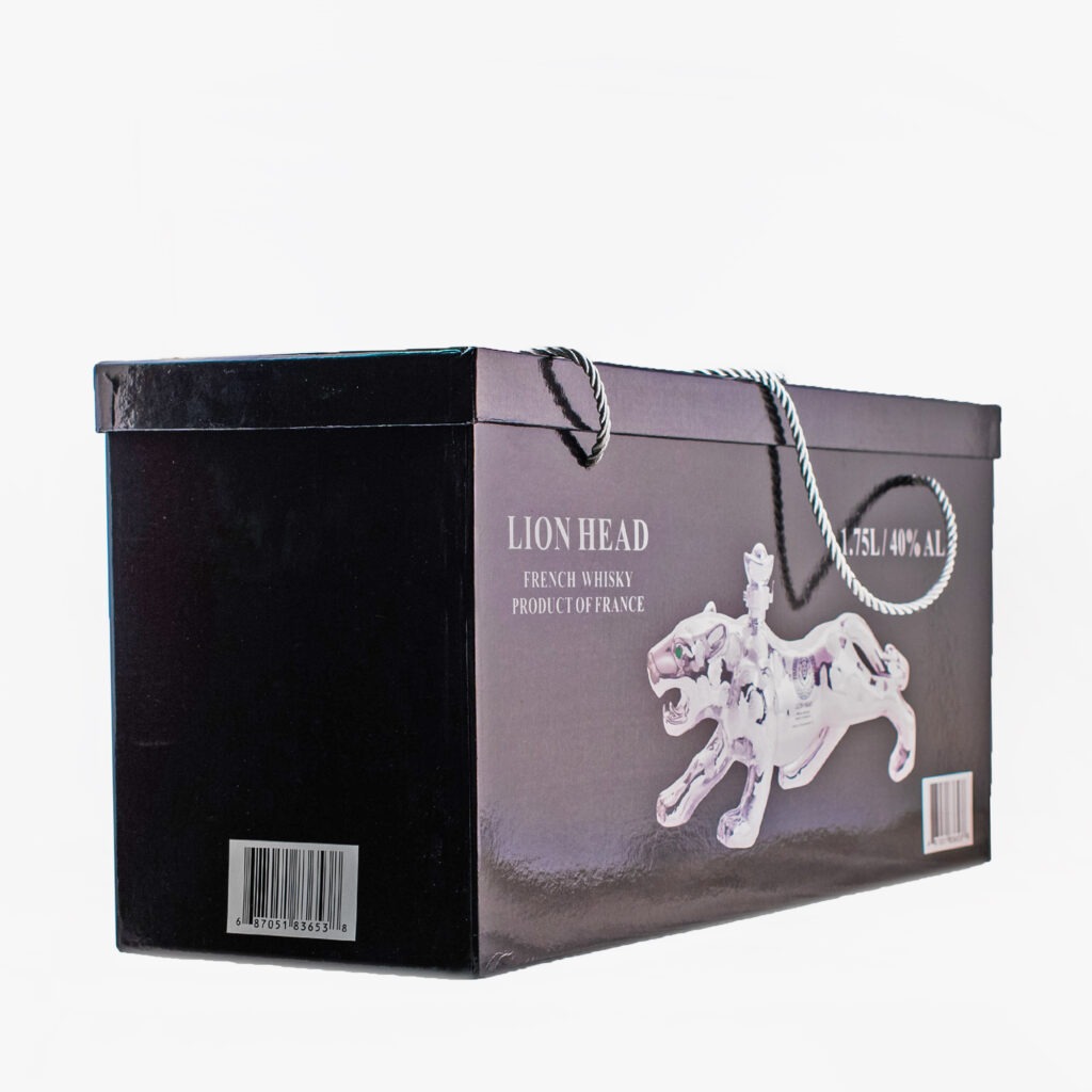 Lion Head | French Blended Whisky - Great Gift - 1.75L