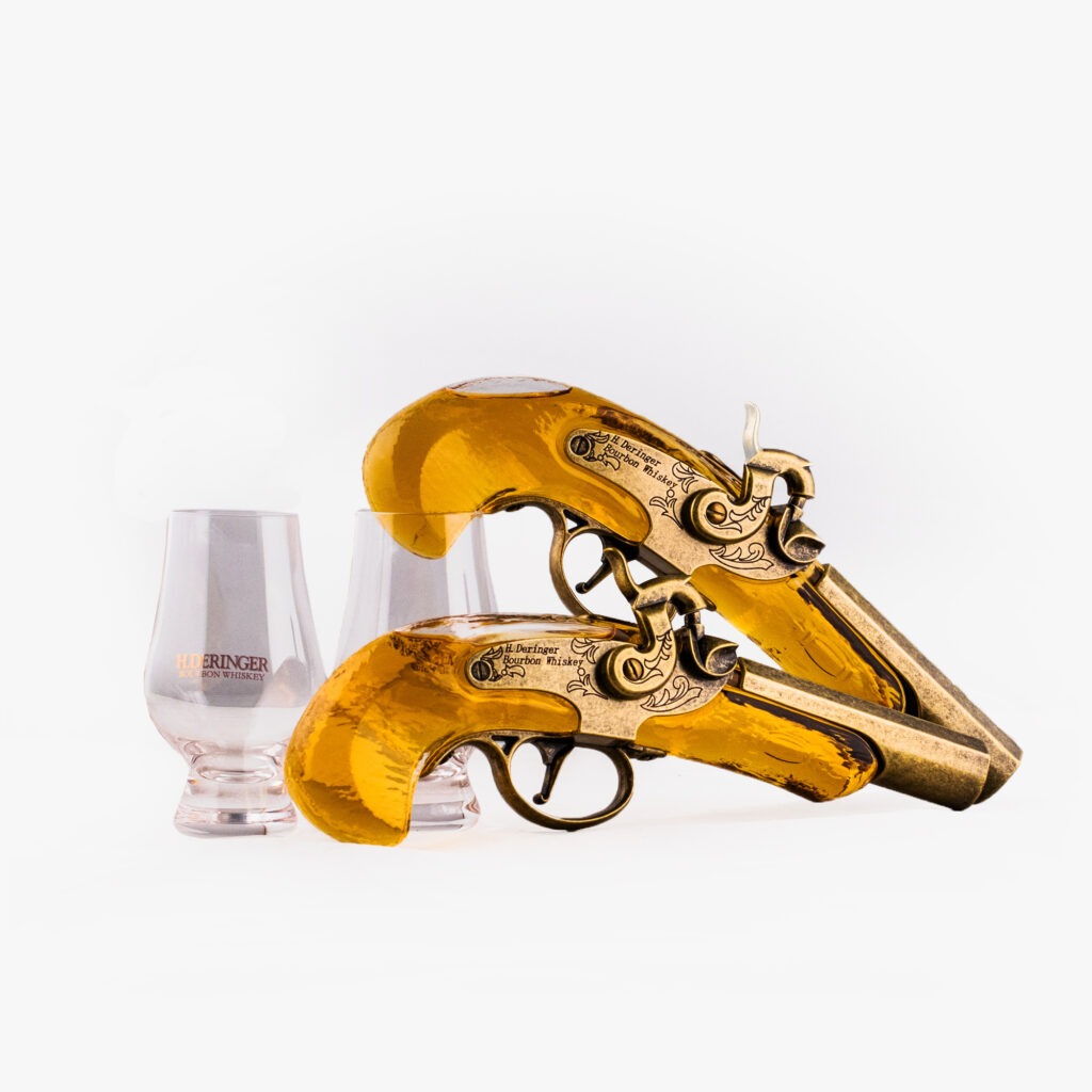 H. Deringer | Bourbon Whiskey- Duel Pistols Gift Set -200ml x 2