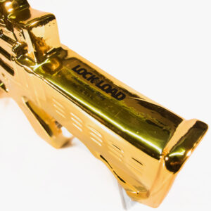 Lock And Load | Gold Rifle Bourbon Whiskey- Gift Set - 1.75LT