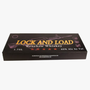 Lock And Load | Black Bullpup Bourbon Whiskey - Gift Set - 1.75LT
