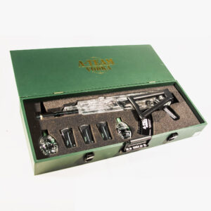 A-Team | AK-47Vodka with Grenades and Shot Glasses - Gift Set - 750ml
