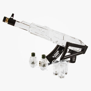 A-Team | AK-47Vodka with Grenades and Shot Glasses - Gift Set - 750ml